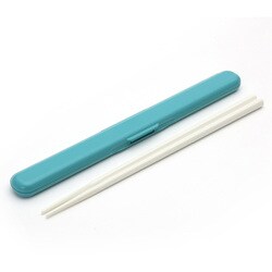 STICK 箸セット 19cm マカロンブルー 箸箱セット GEL-COOL STICK 箸セット 19cm マカロンブルー