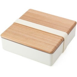 木蓋のお弁当箱 OJU 古代杉 ホワイト 0601-0039