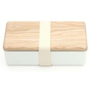 木蓋のお弁当箱 セン ホワイト 0601-0057