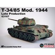 DRR63167 完成品 1/72 WW.II ソビエト軍 T-34/85 後期生産型 東部戦線 1944 完成品 [塗装済完成品モデル]