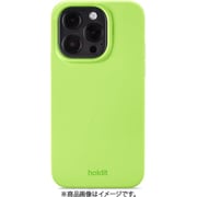 15756 [ソフトタッチシリコーン iPhone 14 Pro用 ケース Acid Green]