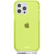 15782 [Seethru 耐衝撃 iPhone 13 Pro用 クリアケース Acid Green]