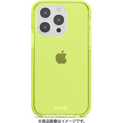 15786 [Seethru 耐衝撃 iPhone 14 Pro用 クリアケース Acid Green]