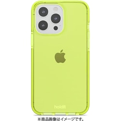 15787 [Seethru 耐衝撃 iPhone 14 Pro MAX用 クリアケース Acid Green]