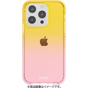 15794 [Seethru 耐衝撃 iPhone 14 Pro用 クリアケース Bright Pink/Orange Juice]
