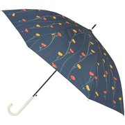 晴雨兼用傘 ニフティフラワー JK-142 ひなげし ネイビー