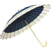 蛇の目風和傘 JK-133 紺Xアイボリー