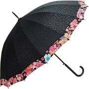 傘 華まどかジャンプ JK-62 花柄：赤