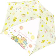 子供用折りたたみ傘 すみっコぐらしフルーッ 53cm 手開き式 6本骨 90417