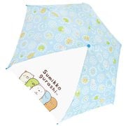子供用折りたたみ傘 すみっコぐらし フラワーパターン 53cm 手開き式 6本骨 90419