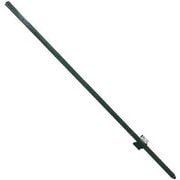 PVCアニマルフェンス用支柱 160cm ダークグリーン