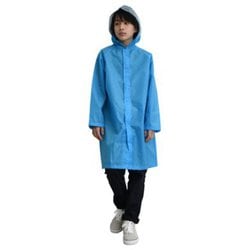 キッズランドセルレインコート 120cm ターコイズ 05002305
