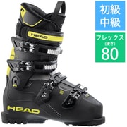 EDGE LYT 80 HV 603280 Black/yellow 29.5cm [24-25 Newモデル スキーブーツ 初級・中級]