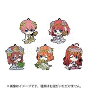 映画 五等分の花嫁 ぺたん娘トレーディングラバーストラップ Vol.2 巫女Ver. 1個 [コレクショントイ]