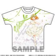 映画 五等分の花嫁 フルグラフィックTシャツ エンディングVer. Lサイズ 中野四葉 [キャラクターグッズ]