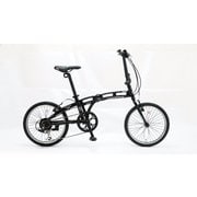 スモールバイク 20インチ 6段変速 ブラック 4954 Coleman FDB206