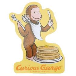 CG3492 おさるのジョージ キャラクターステッカー パンケーキ [キャラクターグッズ]