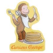 CG3492 おさるのジョージ キャラクターステッカー パンケーキ [キャラクターグッズ]