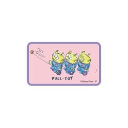 DS3591 ディズニー キャラクターステッカー エイリアン pull-toy [キャラクターグッズ]