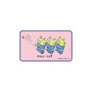DS3591 ディズニー キャラクターステッカー エイリアン pull-toy [キャラクターグッズ]