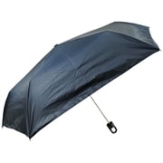 折りたたみ傘 晴雨兼用 カラビナ手元無地 ミニ 55cm 手開き式 カラビナ付き 一級遮光 強風対応 内側黒コーティング加工 UPF50+ ネイビー 4079