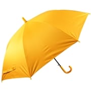 子供用傘 晴雨兼用 学童晴雨兼用無地 50cm ジャンプ式 一級遮光 内側黒コーティング グラスファイバー骨(親骨) UPF50+ イエロー 6621