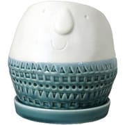植木鉢 Maske ラウンドプランター Sサイズ 2号 ホワイト FTGK2911WH