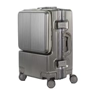 スーツケース 旅行日数目安:1~2泊 38L TSAロック搭載 機内持ち込み可 Lishon Pro(リションプロ) ライトグレー