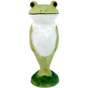 83432 [コポー 木製 直立 カエル 置物]