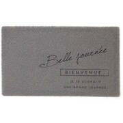 玄関マット 屋外兼用 45×75cm ふかふかテラスマット Belle journee CWLN2241