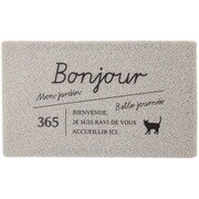 CWLN2221 [玄関マット 屋外兼用 45×75cm ふかふかテラスマット Bonjour]