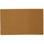 玄関マット 屋外兼用 45×75cm ふかふかテラスマット 無地 ブラウン CWLN2201BR