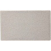 玄関マット 屋外兼用 45×75cm ふかふかテラスマット 無地 グレー CWLN2201GY