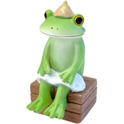 コポー サウナーのカエル カエル 置物 73858