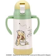 ベビーマグ 2WAY ストロー ステンレス 水筒 350ml 保冷 キャラクター プーさんピクニック STWM3N