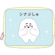 SYN-SP-BL シナぷしゅ スクエアポーチ ブルー [キャラクターグッズ]