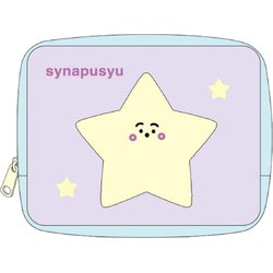 SYN-SP-PP シナぷしゅ スクエアポーチ パープル [キャラクターグッズ]