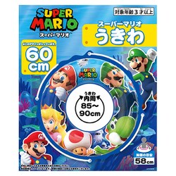 MBS-1012A-BLE スーパーマリオ うきわ 60cm [キャラクターグッズ]