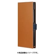 Galaxy S23 Ultra SC-52D/SCG20 薄型・軽量PUレザー手帳ケース 「Twoal W」 キャメル LN-23SG2BLP2CA