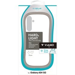 Galaxy A54 5G SC-53D/SCG21 耐衝撃ハイブリッドケース 「ViAMO fly」 グレージュ LN-23SG5VMFGG
