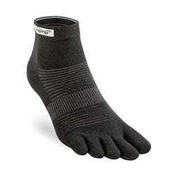 ランライトウェイトミニクルー ユニセックス ランニングウェア ソックス ブラック（BLA） Mサイズ（25.5-27cm） 281130