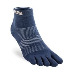 ランライトウェイトミニクルー ユニセックス ランニングウェア ソックス ネイビー（NVY） Mサイズ（25.5-27cm） 281130