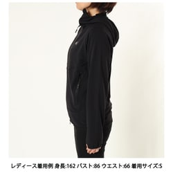 ドライ グリッド フーディ / BLACK - NOIR DRY GRID HOODIE W
