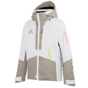DEMO TEAM OUTER JACKET ONJ96400 WHITE×SAND(100186) XOサイズ [スキーウェア ジャケット ユニセックス]
