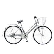 シティサイクル ニュースワードシティ 27インチ 外装6段変速 シルバー FSP276NWM2