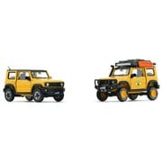 64B0275 1/64 スズキ ジムニー JB74 2019 RHD Rhino アイボリーイエロー アクセサリーパック BMC X JIMNY 5th Anniversary [ダイキャストミニカー]