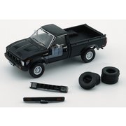 64B0228 1/64 トヨタ ハイラックス ブラック LHD [ダイキャストミニカー]