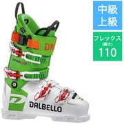 DRS 110 D230200300-235 ホワイト×グリーンレース 23.5cm [24-25 Newモデル スキーブーツ 中級・上級]