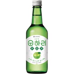 スナリPOP スパークリングアップル 12度 360ml [フレーバー微炭酸焼酎]