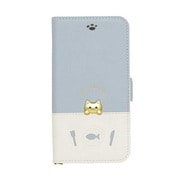 GP7a-DISH01 BL [GooglePixel 7a専用手帳型ケース sakana to neko Bタイプ Blue]
